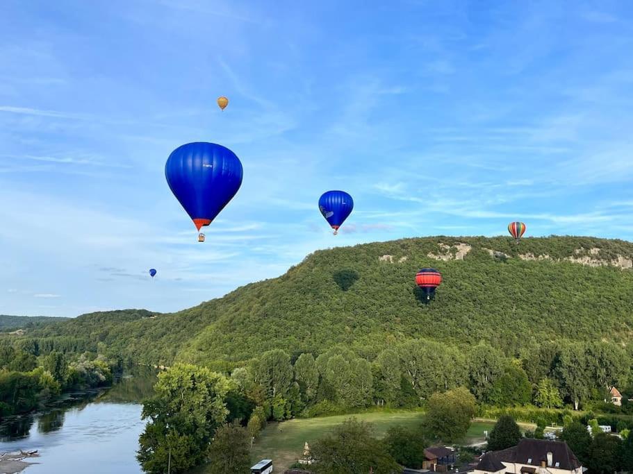 Vue Magique A Castelnaud Villa Eksteriør billede